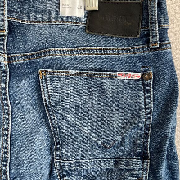 Hudson Jeans Men's Blake Slim Straight Denim Size 32 - Picture 5 of 8